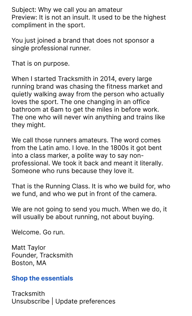 Welcome Flow · Email 5